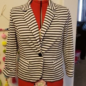Catharine Malandrino striped blazer